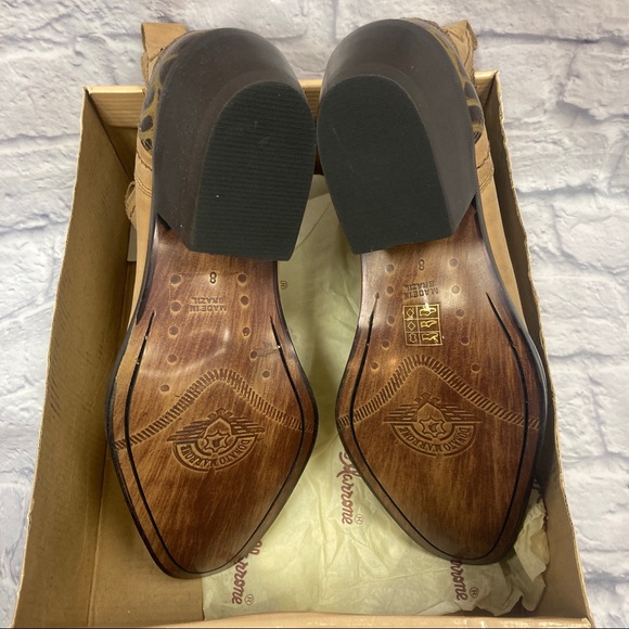 Donato Marrone Cowboy Ankle Boots Men’s Size 8D - Picture 2 of 14